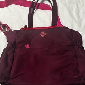 Beautiful, gently used Tory Burch diaper bag